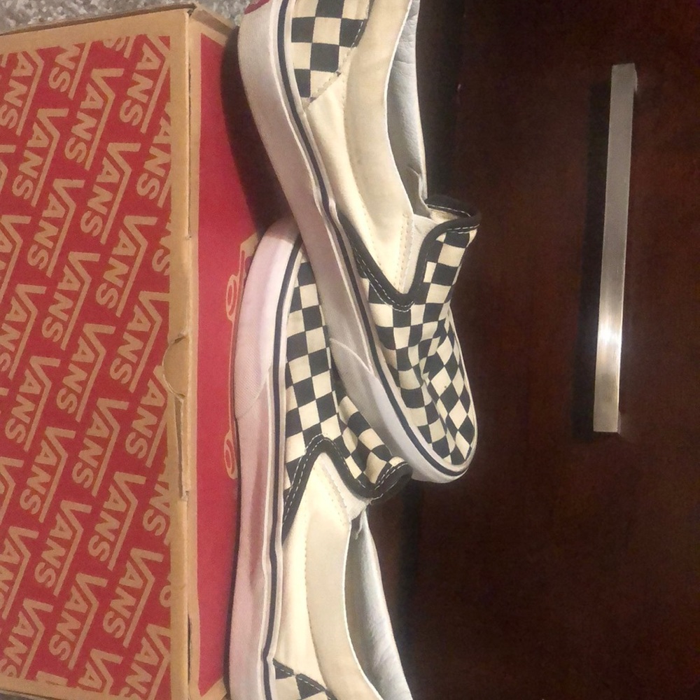 Checkered vans